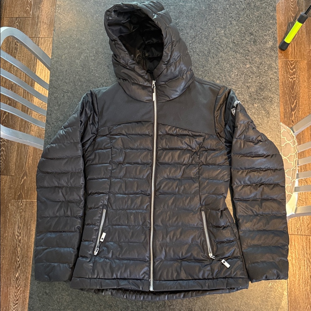 Sync women’s stretch puffy jacket black, M